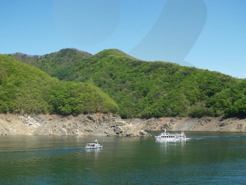 Ferry du lac Soyangho