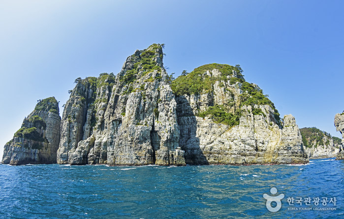 Île Haegeumgang à Geoje (거제해금강)
