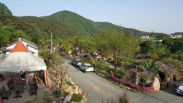 한다리골 야영장 