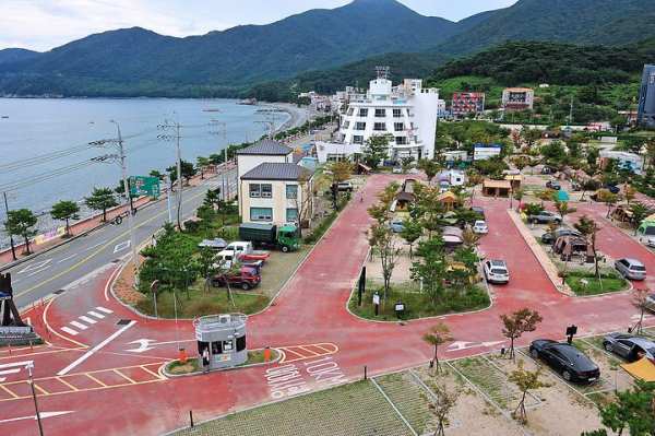 학동자동차 야영장 