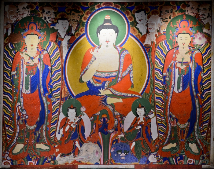 후불탱화 및 복장유물 후불탱화 및 복장유물