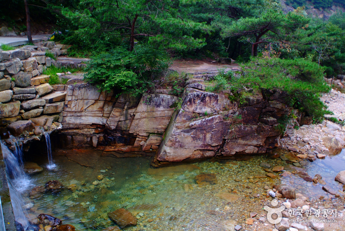 능강계곡, 얼음골