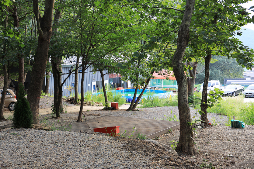 검단산숲에 캠핑장
