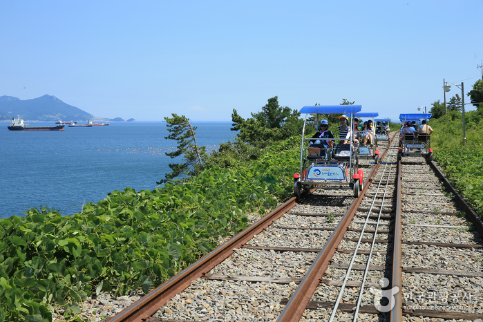 Ciclorraíl Oceánico de Yeosu (여수 해양레일바이크)